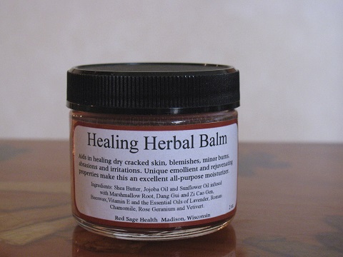 Healing Herbal Balm (2 oz. jar)